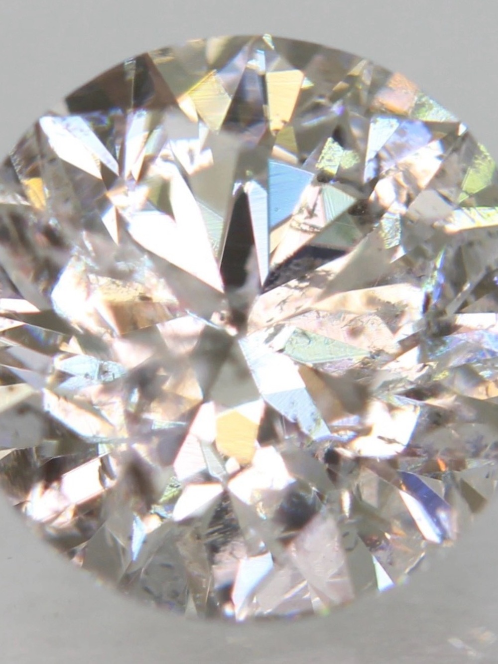 Wow Natural 1.01 Carat Round Brilliant IGL Cert. I Color SI-2 Clarity